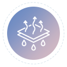 导湿排汗，干爽透气